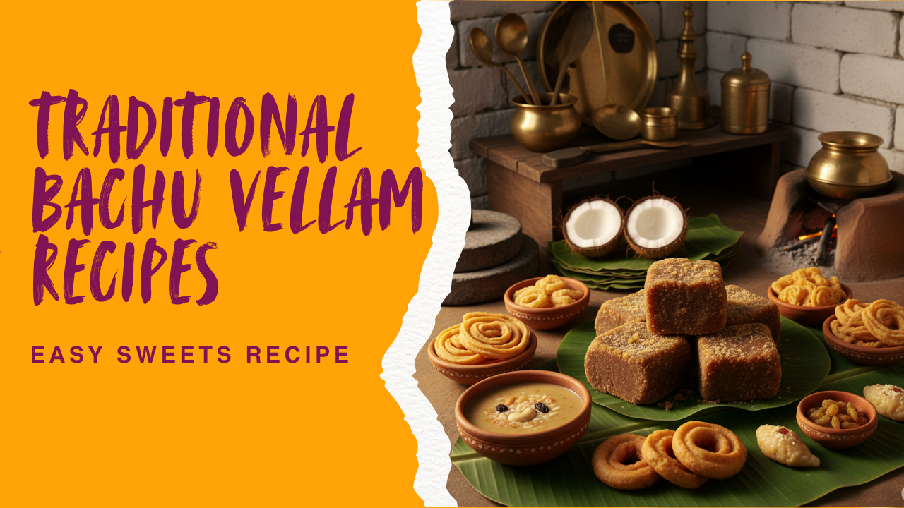 Traditional Achu Vellam Recipes in Tamil – From Sweet Payasam to Murukku