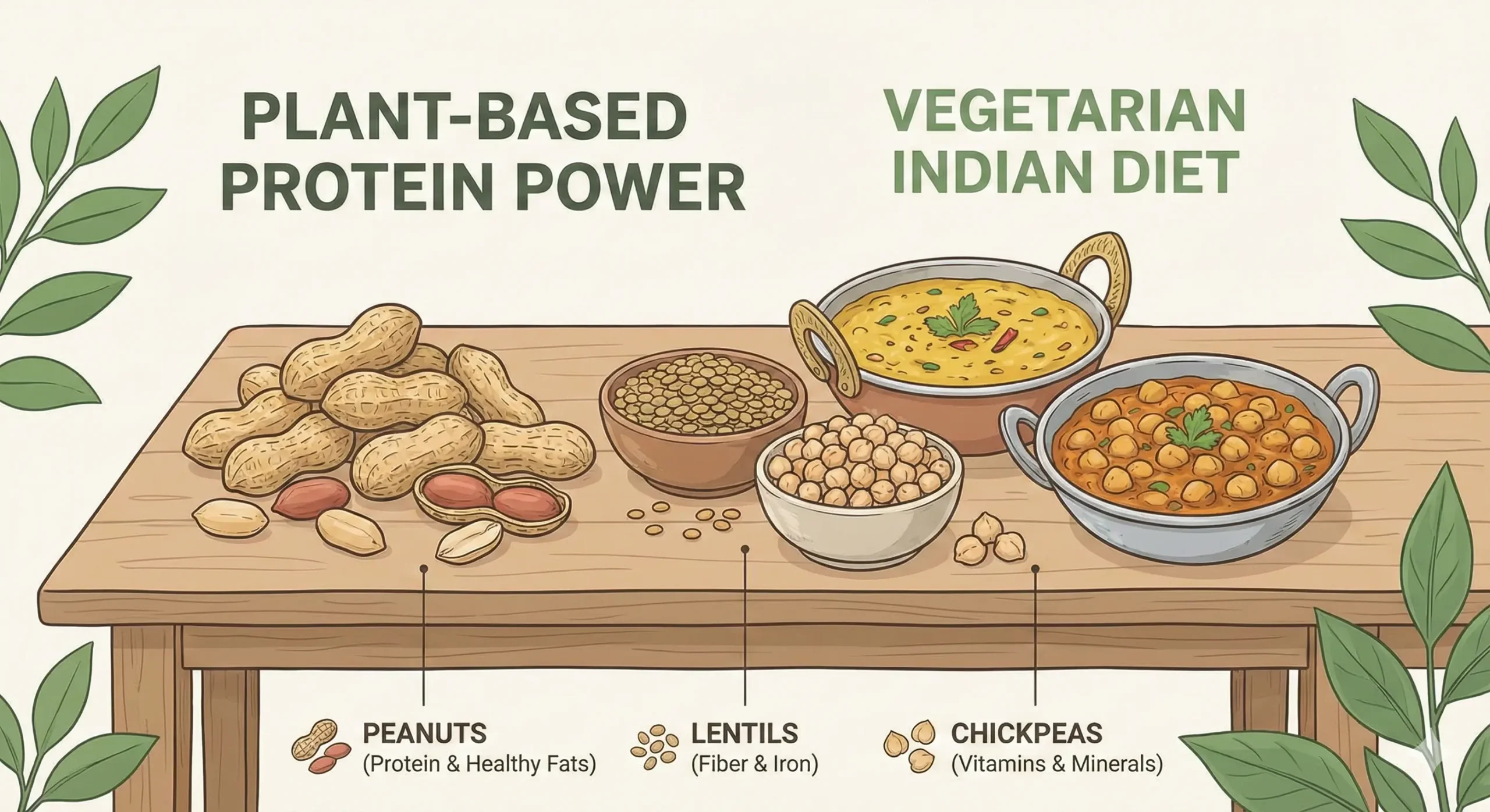 Peanuts as a nutritious food in Indian diets, rich in protein, healthy fats, and essential nutrients